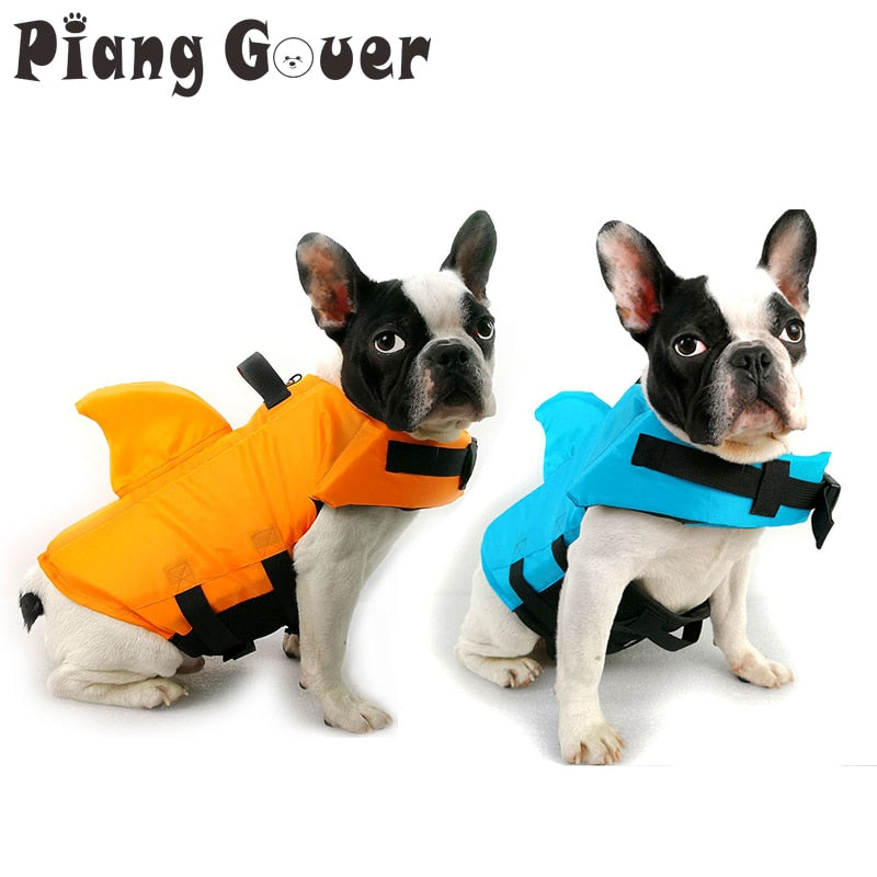 Dog Life Vest With Shark Fin