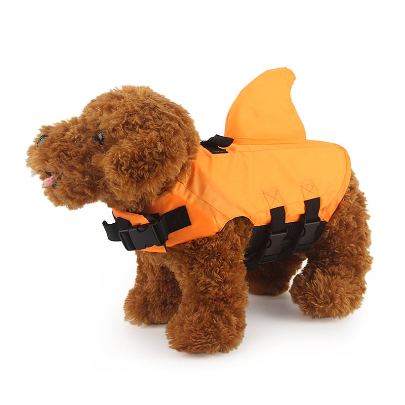 Dog Life Vest With Shark Fin