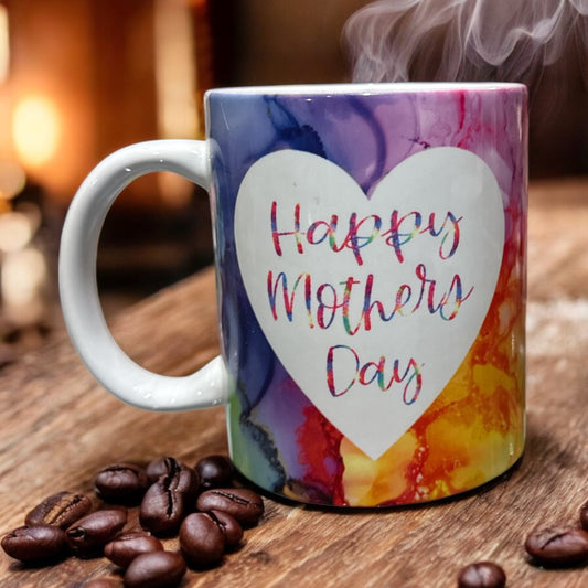 Mother’s Day watercolor mug